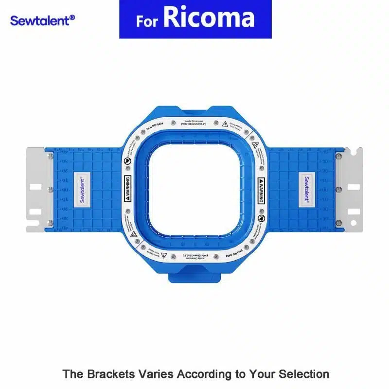 Magnetic Hoop 3.9" | 100x100mm for Ricoma Embroidery Machines