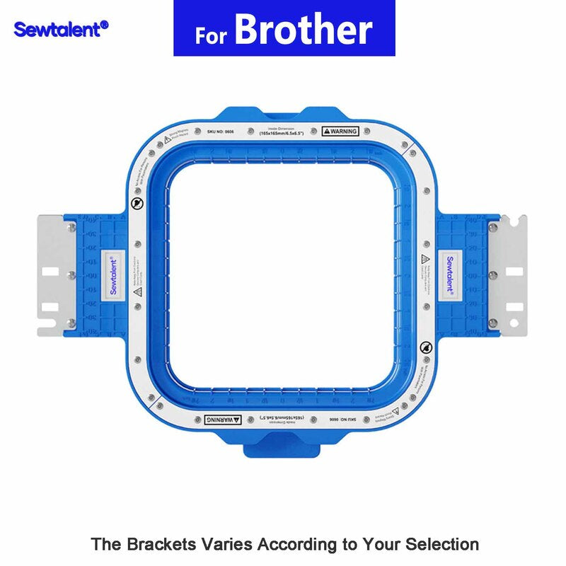 Magnetic Hoops 6.5″x6.5″ | 165x165mm for Brother Embroidery Machines