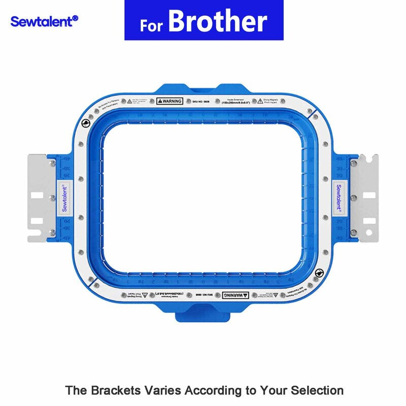 Magnetic Hoops 6″x8″ | 150x200mm for Brother Embroidery Machines