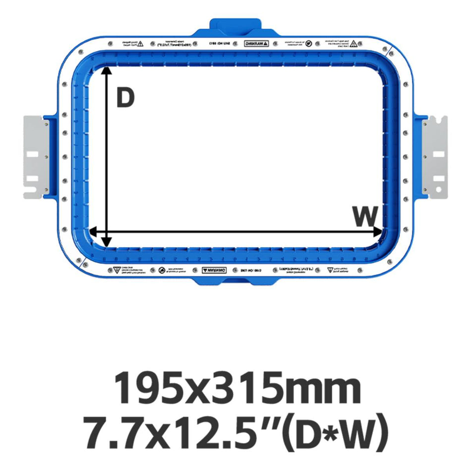 Magnetic Hoops 7.7″x12.5″ | 195x315mm for Barudan Embroidery Machines