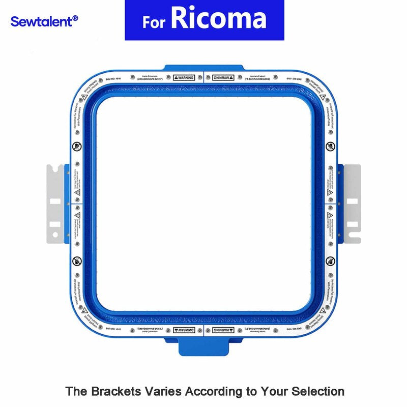 Magnetic Hoop 9.5" | 240x240mm for Ricoma Embroidery Machines