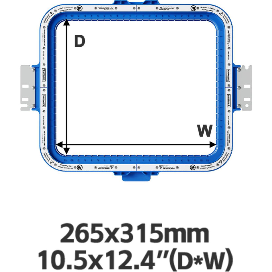 Magnetic Hoop 10.5"x12.4" | 265x315mm for BAI Embroidery Machines