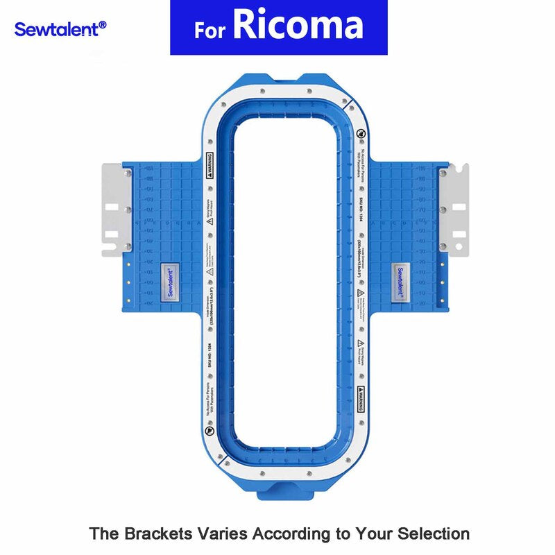 Magnetic Hoop 12.6"x3.9" | 320x100mm for Ricoma Embroidery Machines