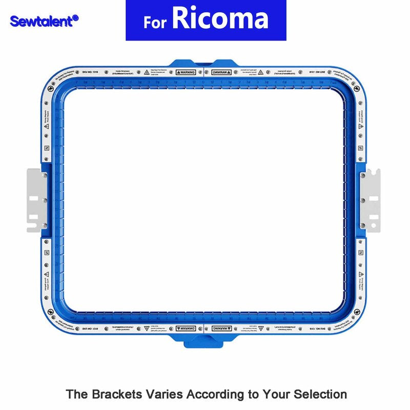 Magnetic Hoop 12.4"x15.6" | 315x395mm for Ricoma Embroidery Machines