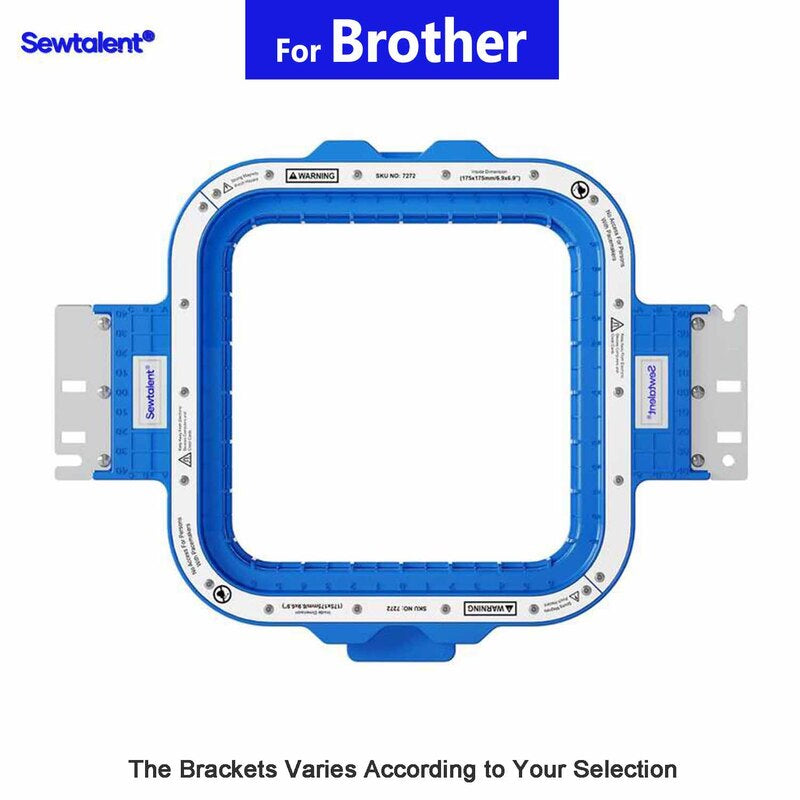 Magnetic Hoops 6.9″x6.9″ | 175x175mm for Brother Embroidery Machines