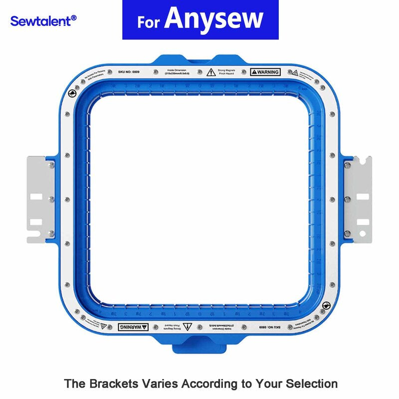 Magnetic Hoop 8.5"x9" | 215x230mm for Anysew Embroidery Machines