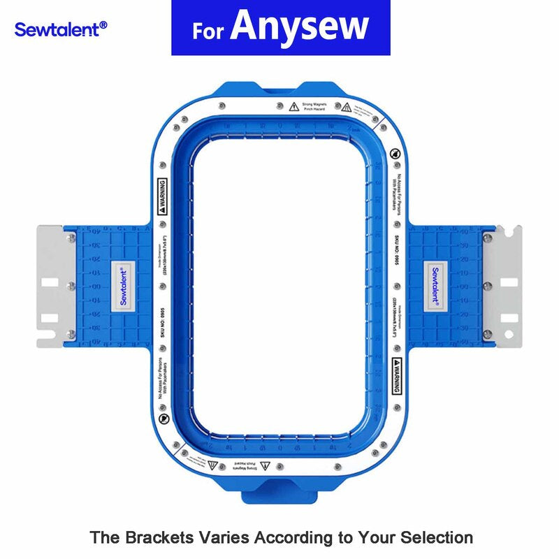 Magnetic Hoop 8.7″x5″ | 220x130mm for Anysew Embroidery Machines