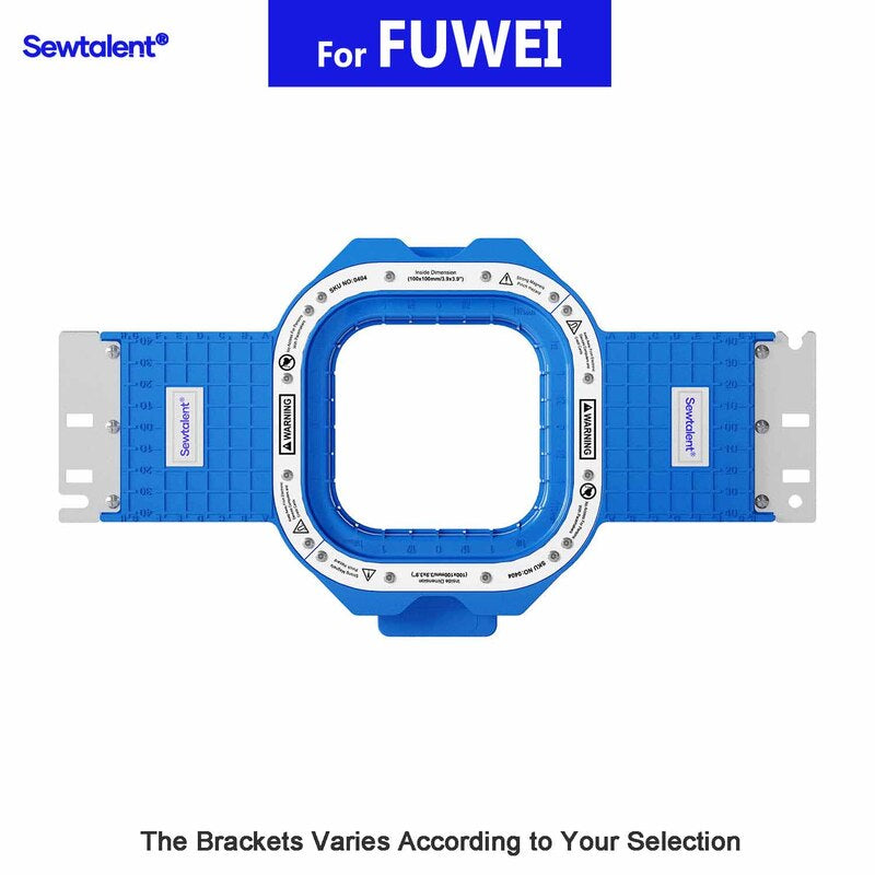 Magnetic Hoop 3.9"x3.9" | 100x100mm for FUWEI Embroidery Machines
