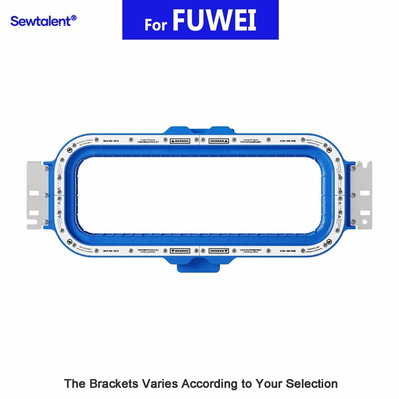 Magnetic Hoop 3.9"x12.8" | 100x320mm  for FUWEI Embroidery Machines