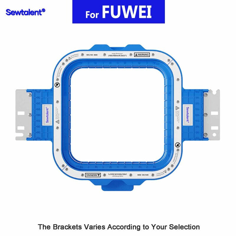 Magnetic Hoop 6.5"x6.5" | 165x165mm for FUWEI Embroidery Machines