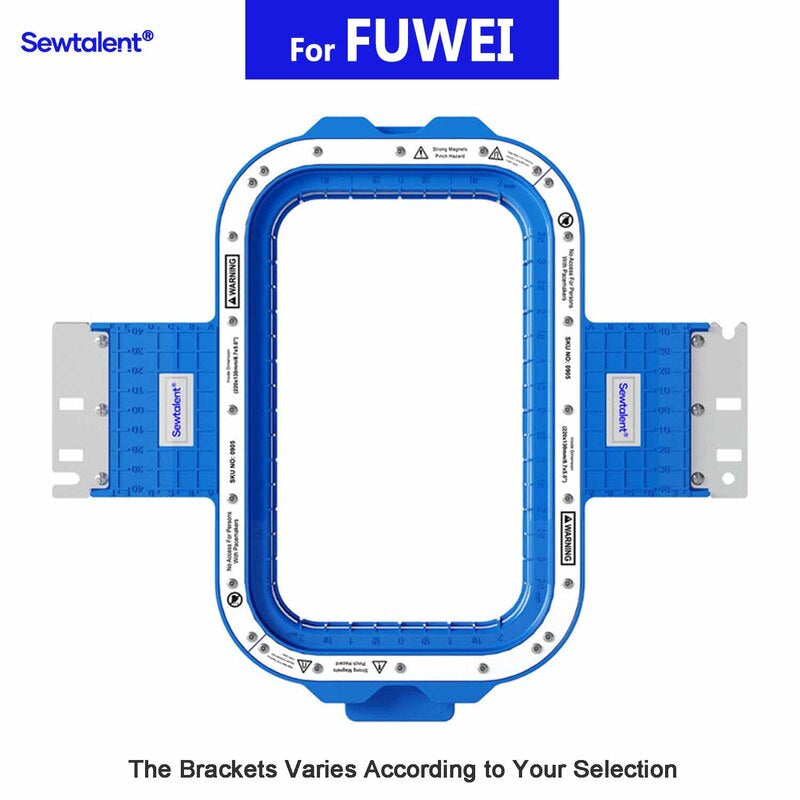 Magnetic Hoop 8.7″x5″ | 220x130mm for FUWEI Embroidery Machines