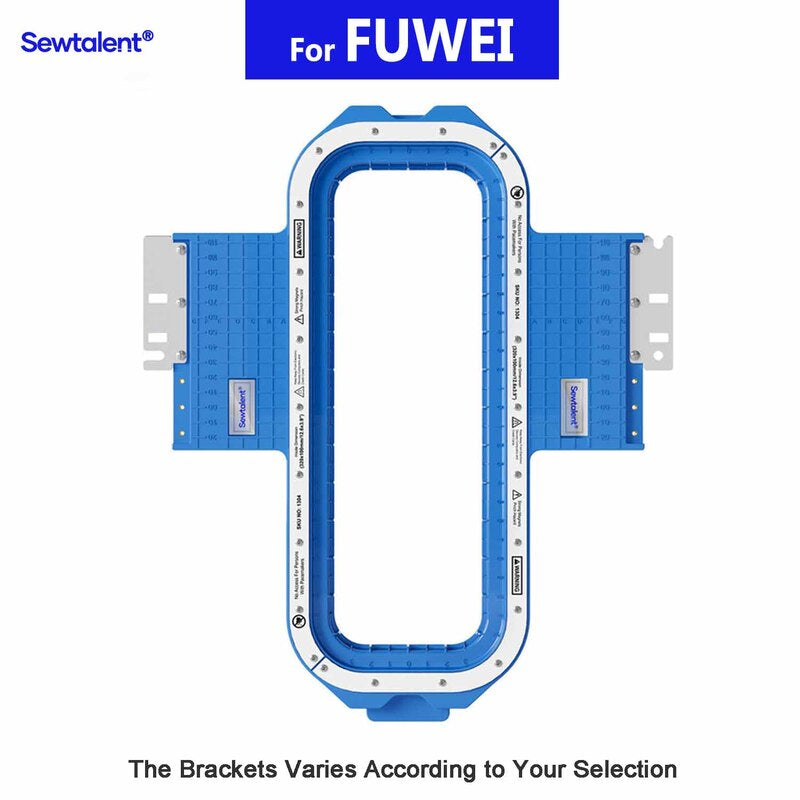 Magnetic Hoop 12.6"x3.9" | 320x100mm for FUWEI Embroidery Machines