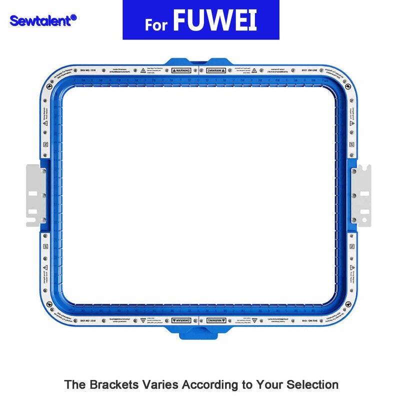 Magnetic Hoop 12.4"x15.6" | 315x395mm for FUWEI Embroidery Machines