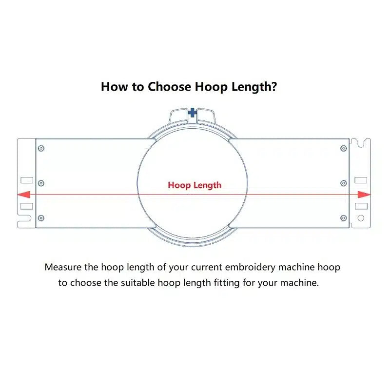 8in1 Magnetic Hoops for FUWEI Embroidery Machines