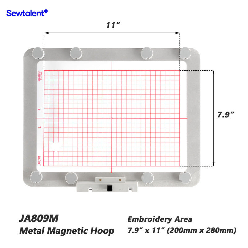 Magnetic Hoop for Janome MC 500E 450E 550E Embroidery Machine