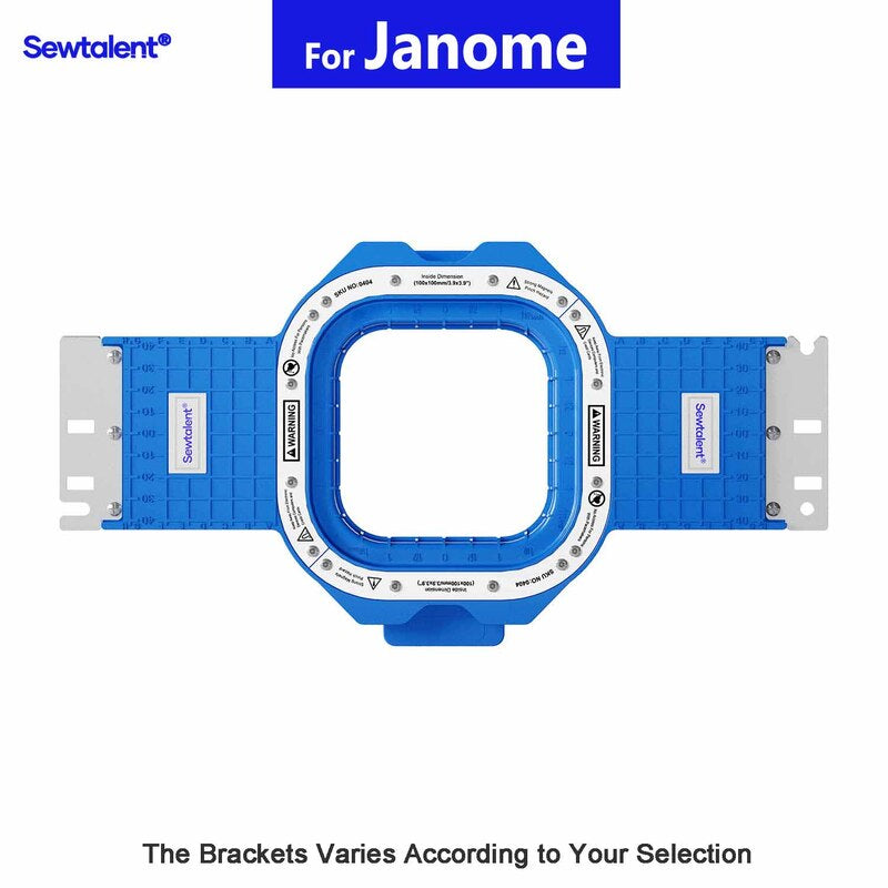 Magnetic Hoop 3.9" | 100x100mm for Janome Embroidery Machines