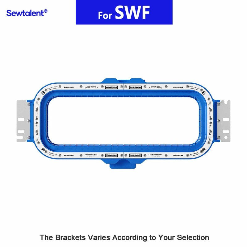 Magnetic Hoop 3.9"x12.8" | 100x320mm  for SWF Embroidery Machines