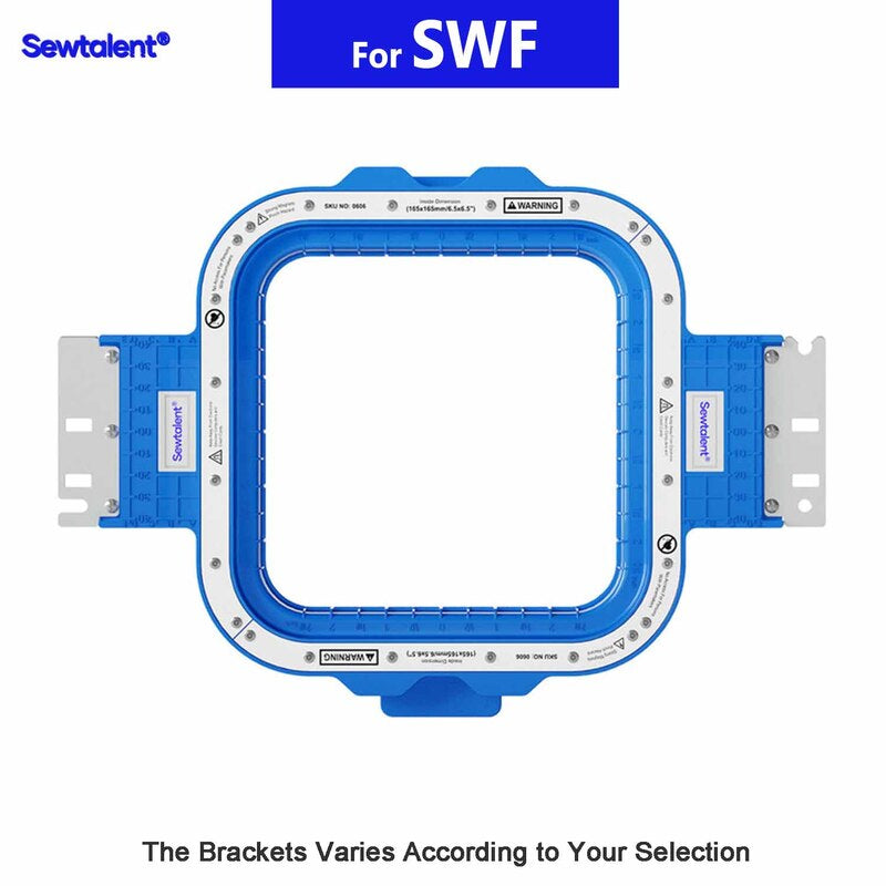 Magnetic Hoop 6.5" | 165x165mm for SWF Embroidery Machines