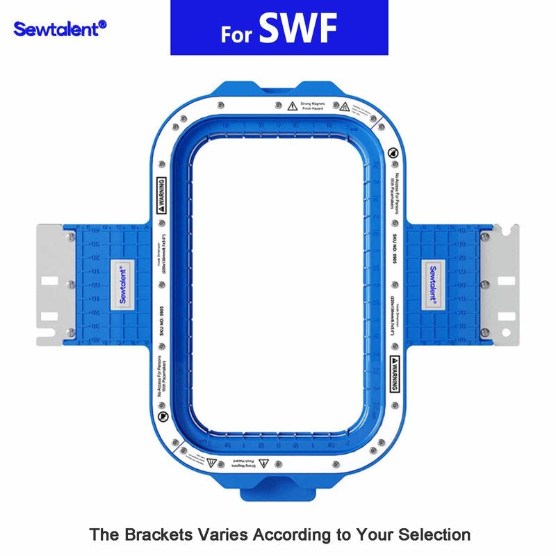 Magnetic Hoop 8.7″x5″ | 220x130mm for SWF Embroidery Machines