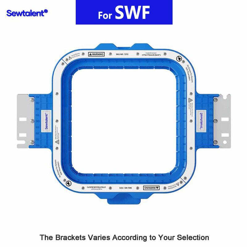 Magnetic Hoops 6.9″x6.9″ | 175x175mm for SWF Embroidery Machines