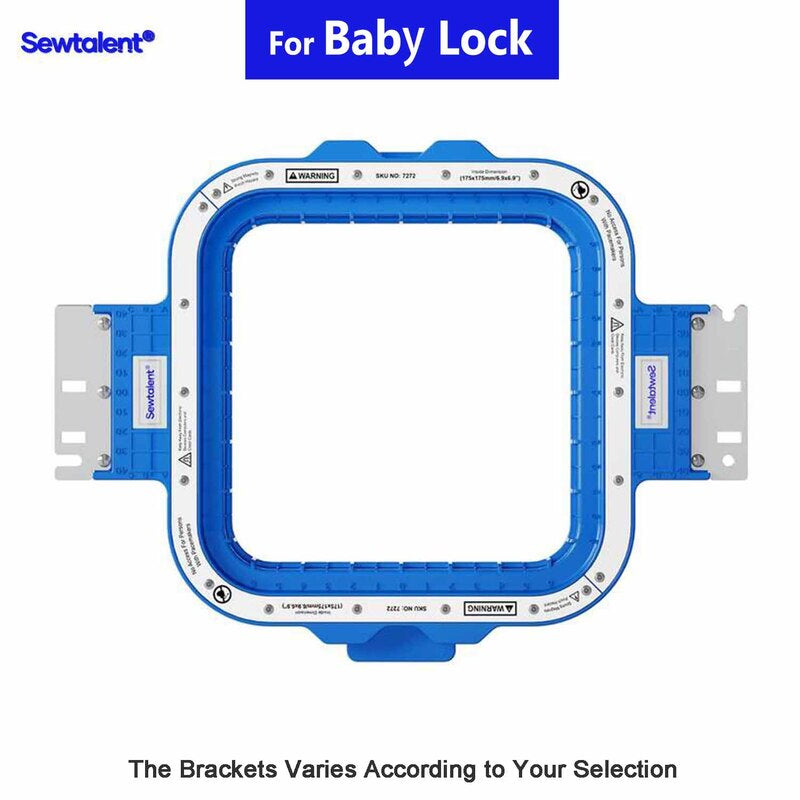 Magnetic Hoops 6.9″x6.9″ | 175x175mm for Baby Lock Embroidery Machines