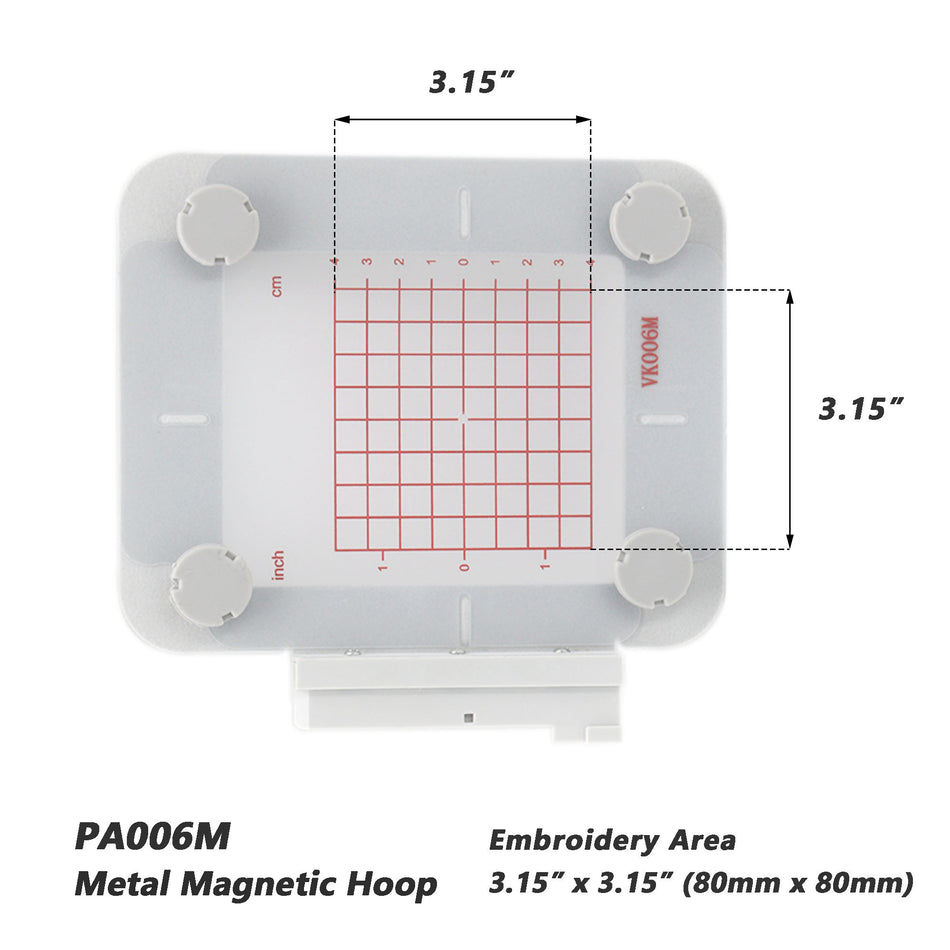 Magnetic Hoop for PFAFF Ambition 640 Creative Icon Sensation etc. Husqvarna Viking Designer Embroidery Machine