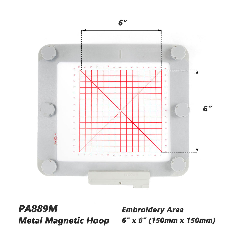 Magnetic Hoop for Husqvarna Viking Designer Diamond etc. Pfaff Creative Sensation Embroidery Machine