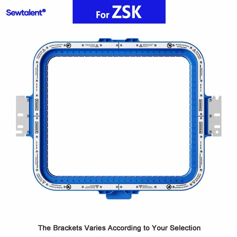 Magnetic Hoop 10.5"x12.4" | 265x315mm for ZSK Embroidery Machines