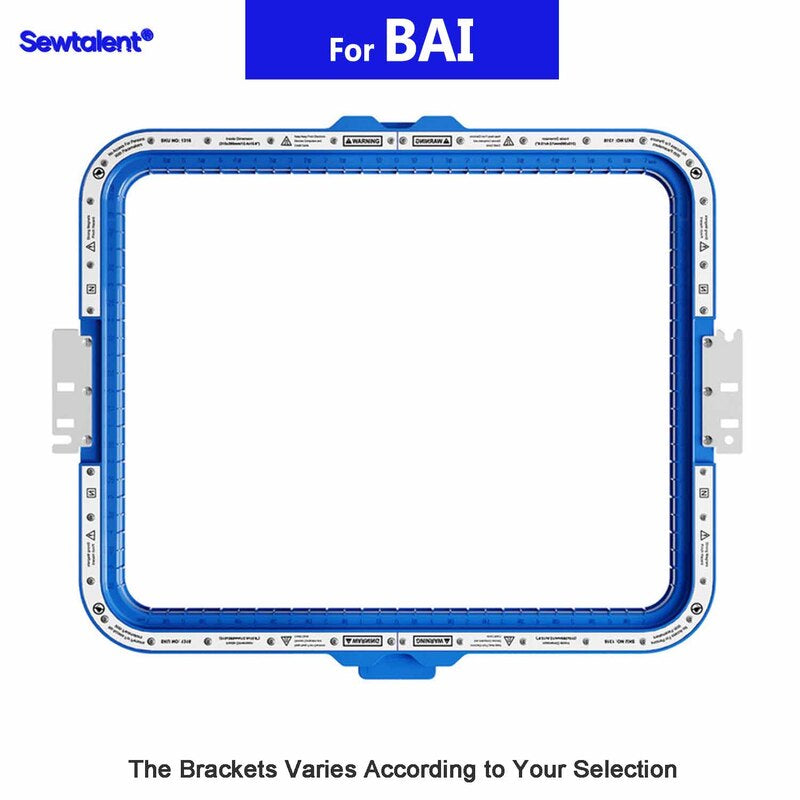 Magnetic Hoop 12.4"x15.6" | 315x395mm for BAI Embroidery Machines