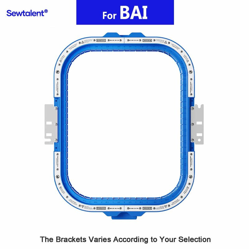 Magnetic Hoops 12.9″x10″ | 330x255mm for BAI Embroidery Machines