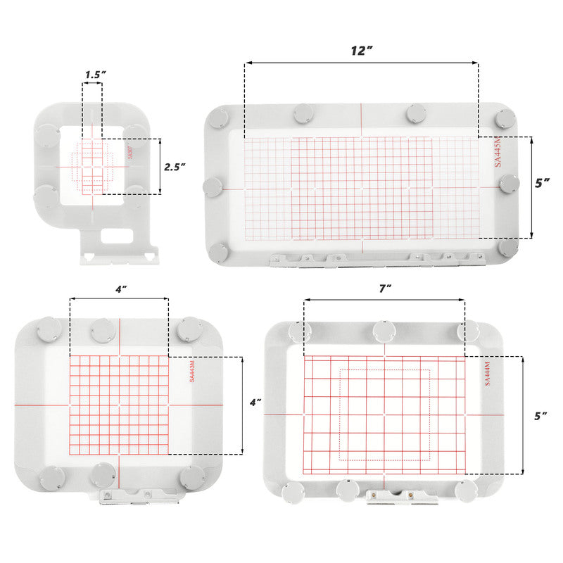 Magnetic Hoop for Brother PE900 SE2000 PE800 SE1900 etc. Innov-is Embroidery Machine